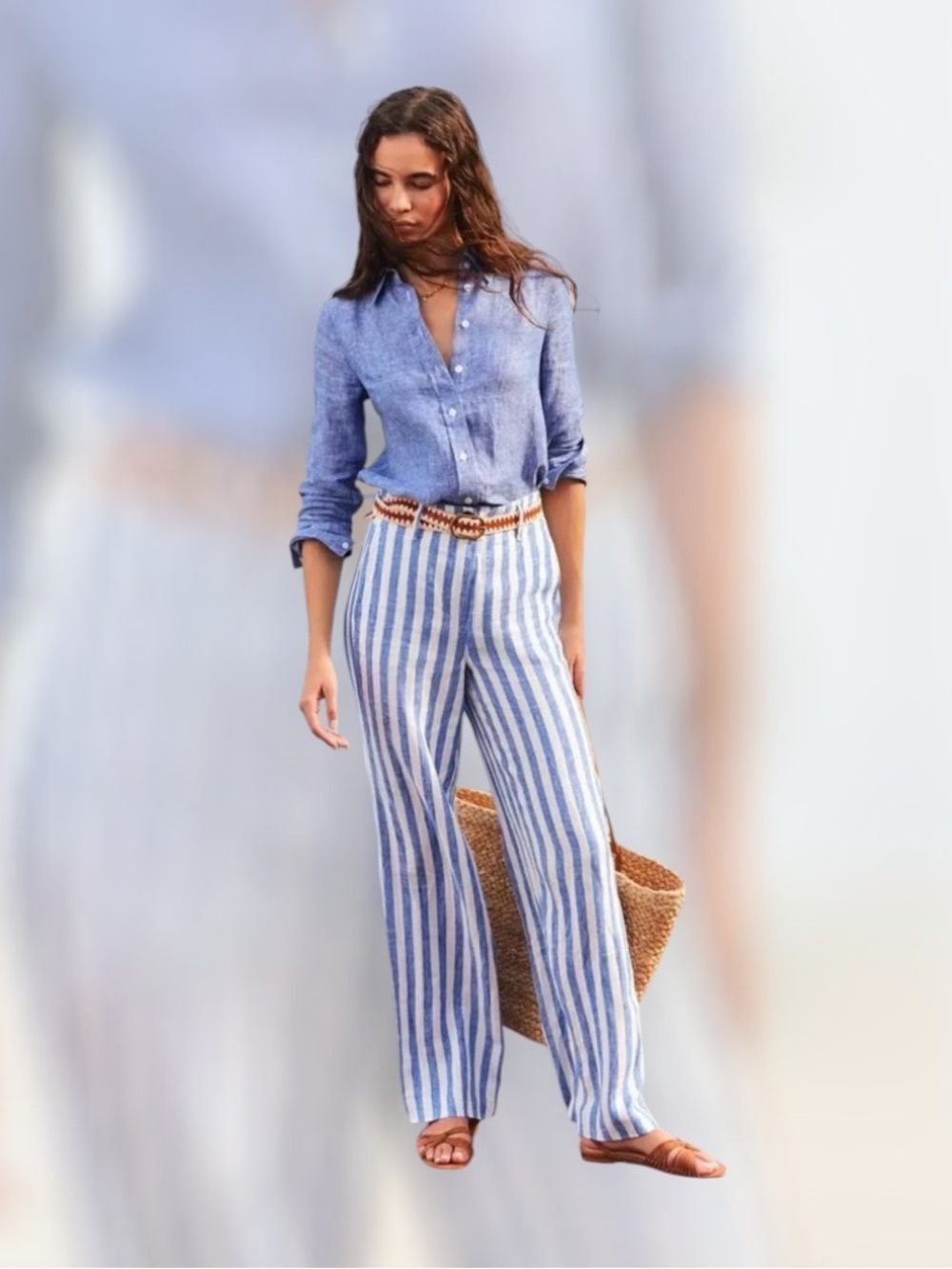 Boden Westbourne Linen Pants